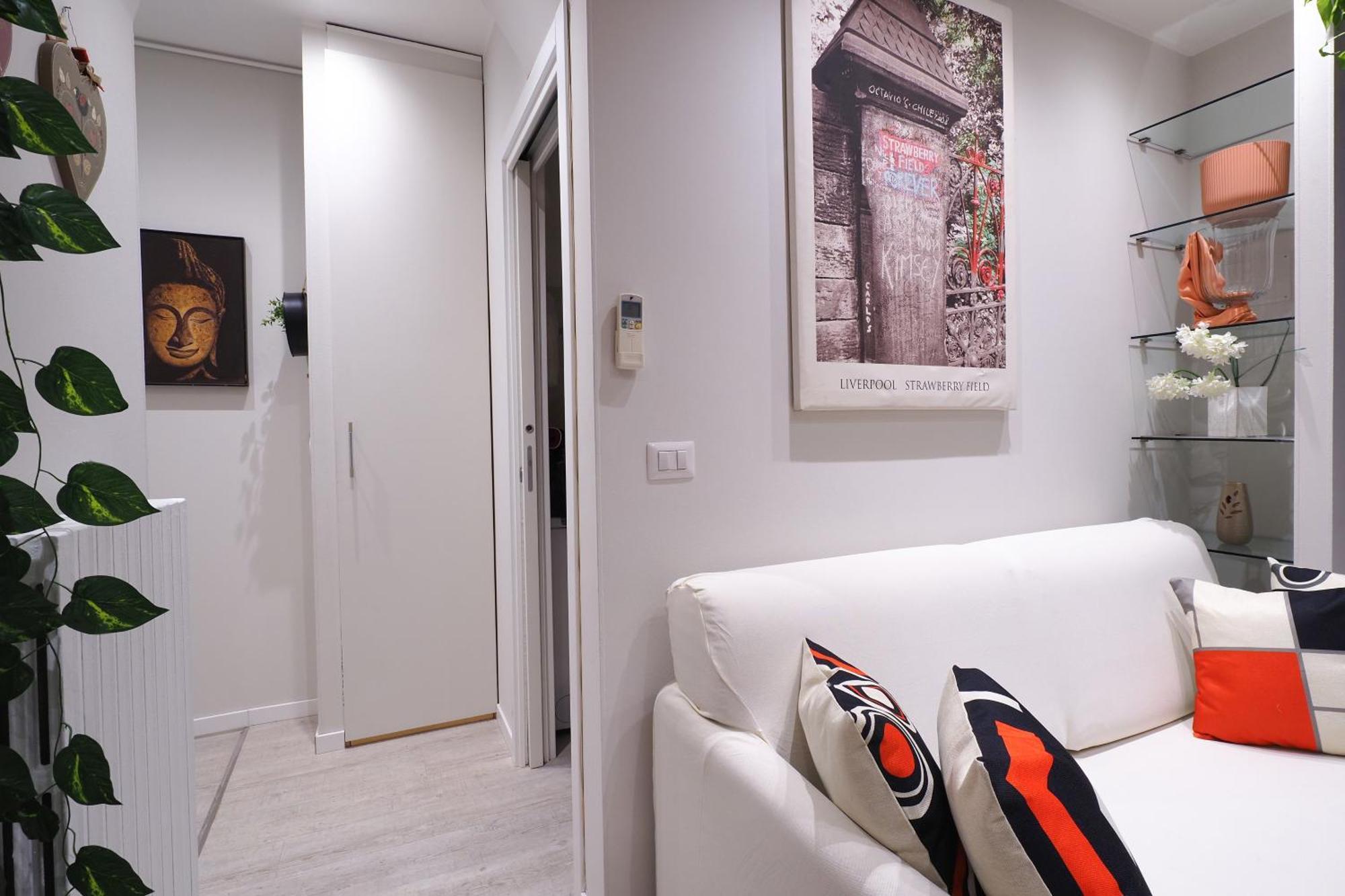 Delizioso Studio Tra Navigli E Mm Sant'Agostino Milan Luaran gambar
